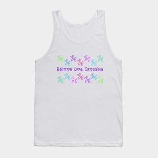 Balloon Dog Crossing Tank Top